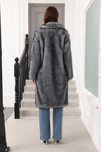 Long Faux Fur Coat - View 18 | WEUXS