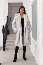 Long Faux Fur Coat - View 7 | WEUXS