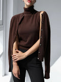 Knit vest and cardigan set - View 12 | WEUXS