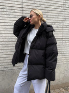 Aspen Cloud Oversized Puffer Jacket - View 7 | WEUXS