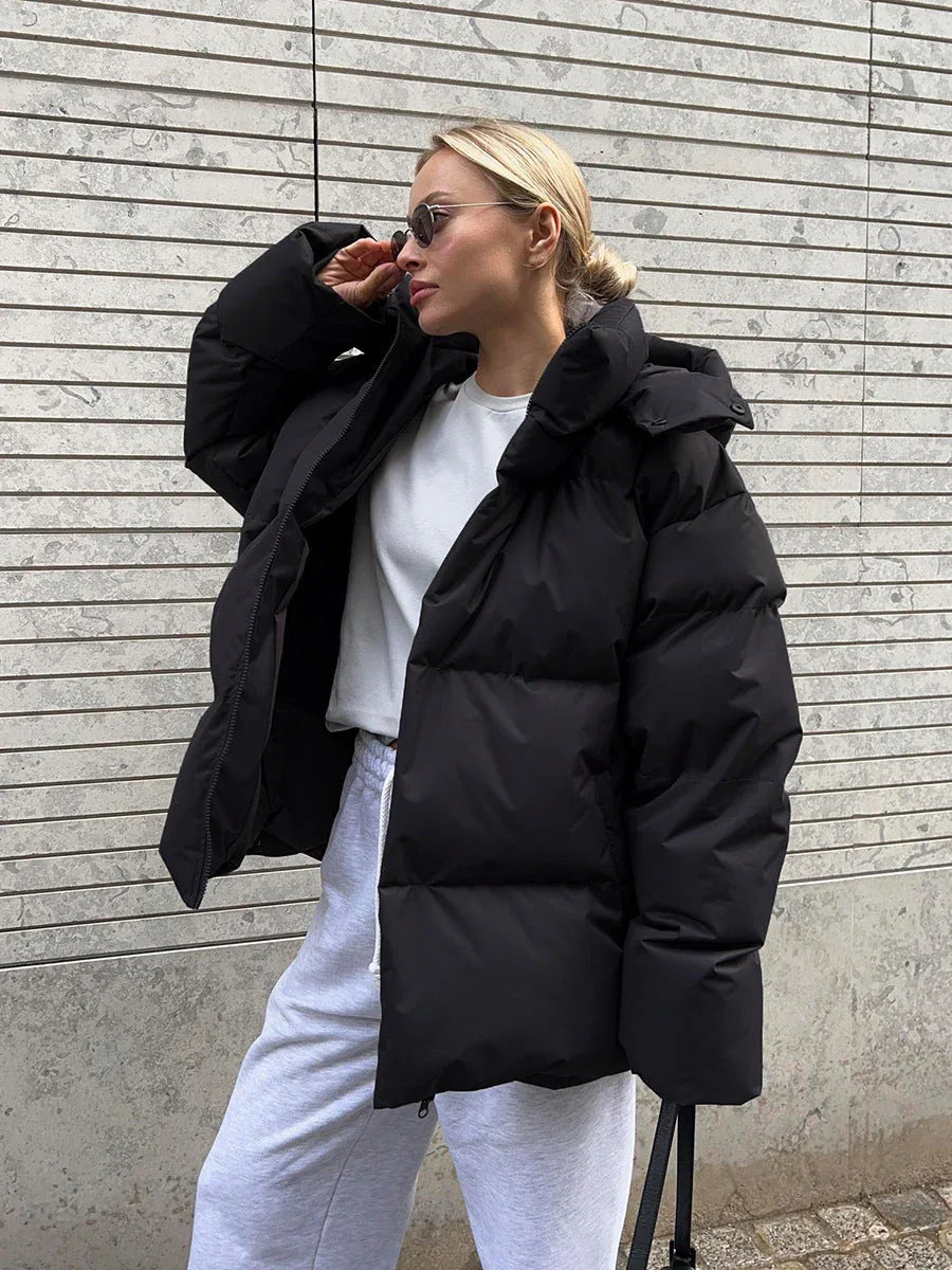Aspen Cloud Oversized Puffer Jacket - View 7 | WEUXS