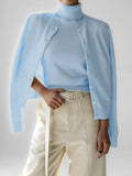 Knit vest and cardigan set - View 26 | WEUXS