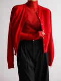 Knit vest and cardigan set - View 6 | WEUXS