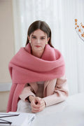 Oversized brushed scarf - View 7 | WEUXS