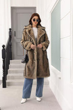 Long Faux Fur Coat - View 19 | WEUXS