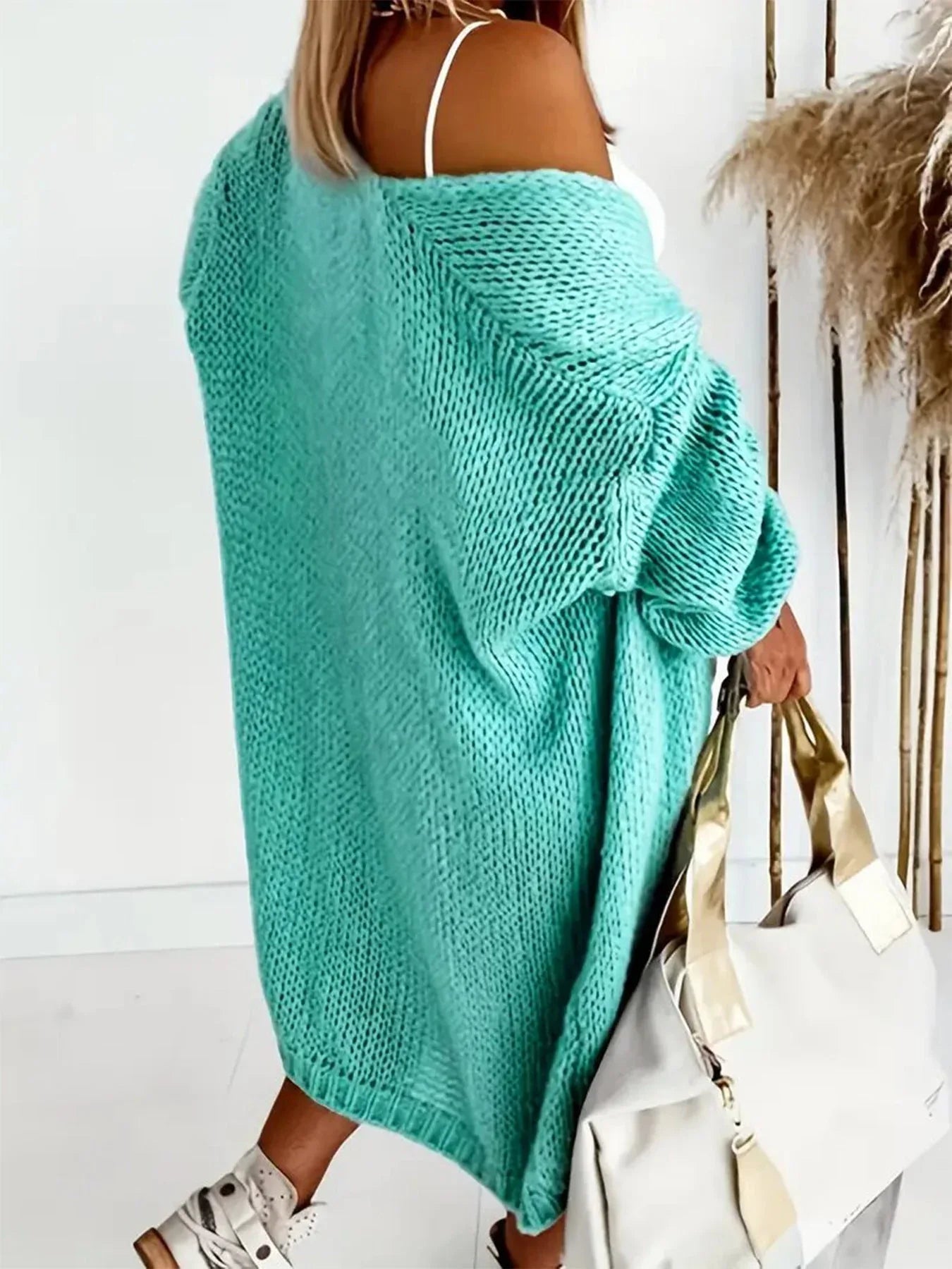 Long Knit Cardigan Secondary image