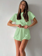 Eyelet Knit Lounge Set - View 25 | WEUXS