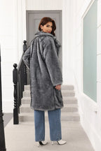 Long Faux Fur Coat - View 17 | WEUXS