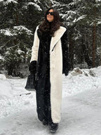 Maxi Faux Fur Coat - View 8 | WEUXS