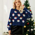 Christmas Santa Claus Knit Sweater - View 9 | WEUXS