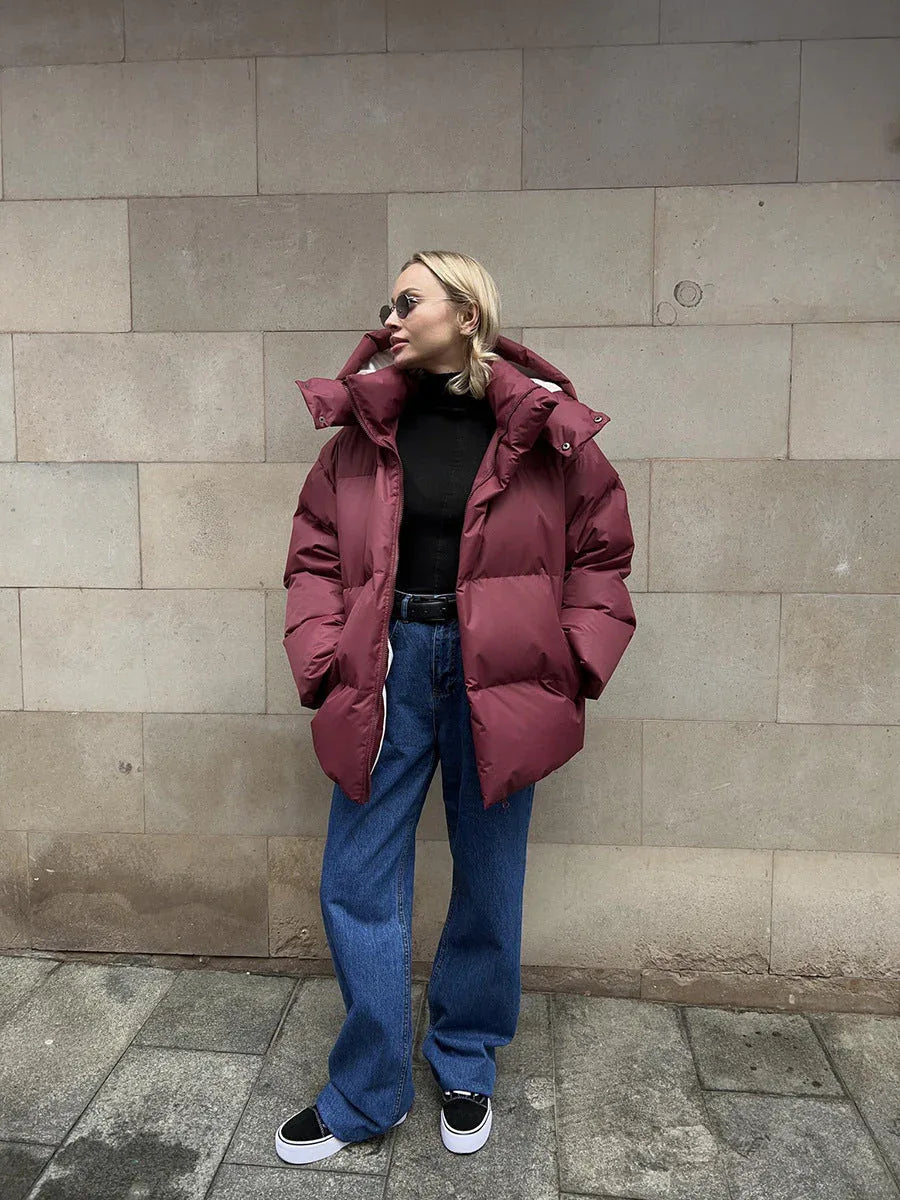 The Aspen Cloud Oversized Puffer Jacket - WEUXS
