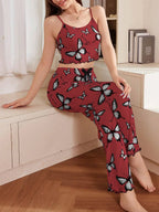 Butterfly print pajama set - View 15 | WEUXS
