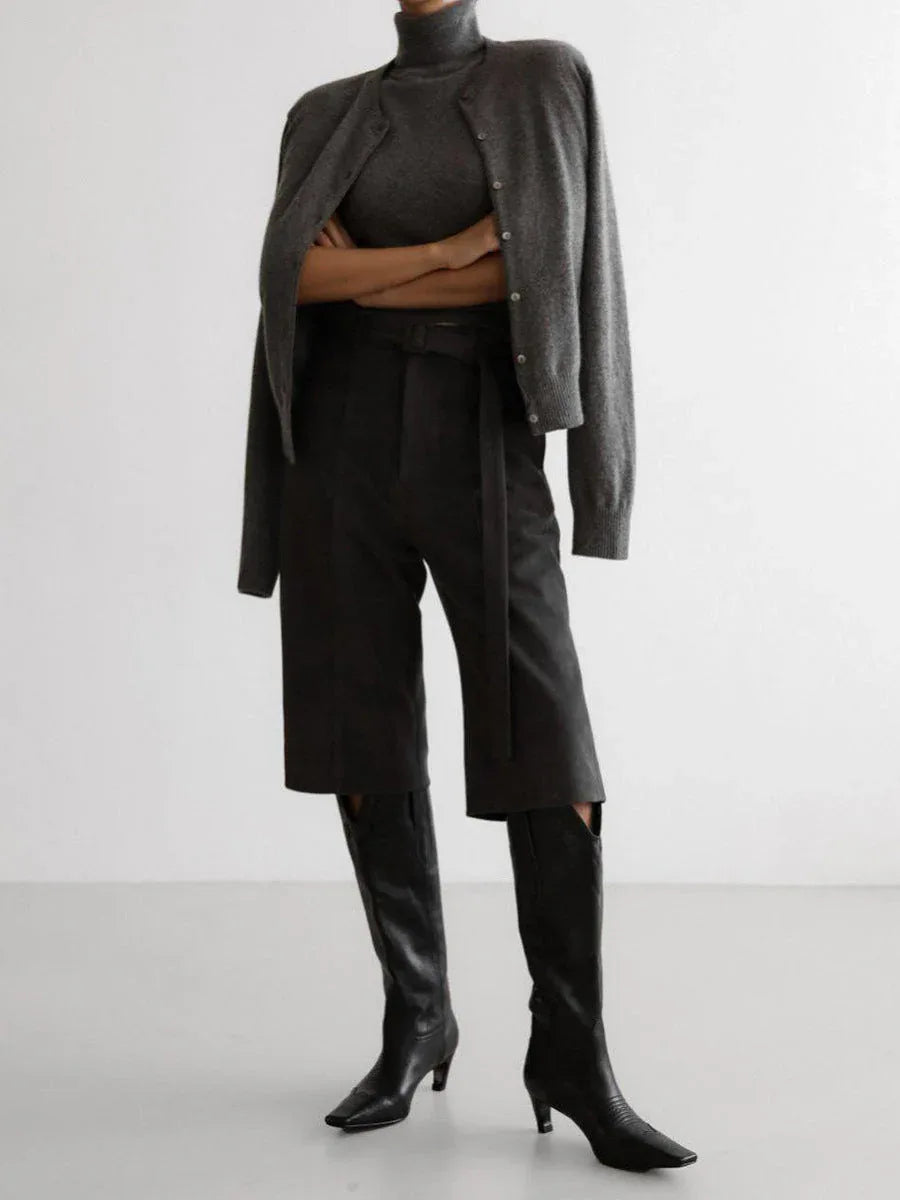 Knit vest and cardigan set - View 20 | WEUXS