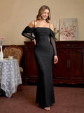 Mermaid Sequin Maxi Dress - View 12 | WEUXS