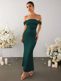 Long satin mermaid dress - View 7 | WEUXS