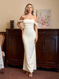 Long satin mermaid dress - View 13 | WEUXS