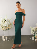 Long satin mermaid dress - View 10 | WEUXS