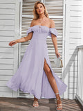 Puff Sleeve Square Neck Maxi Dress - View 49 | WEUXS
