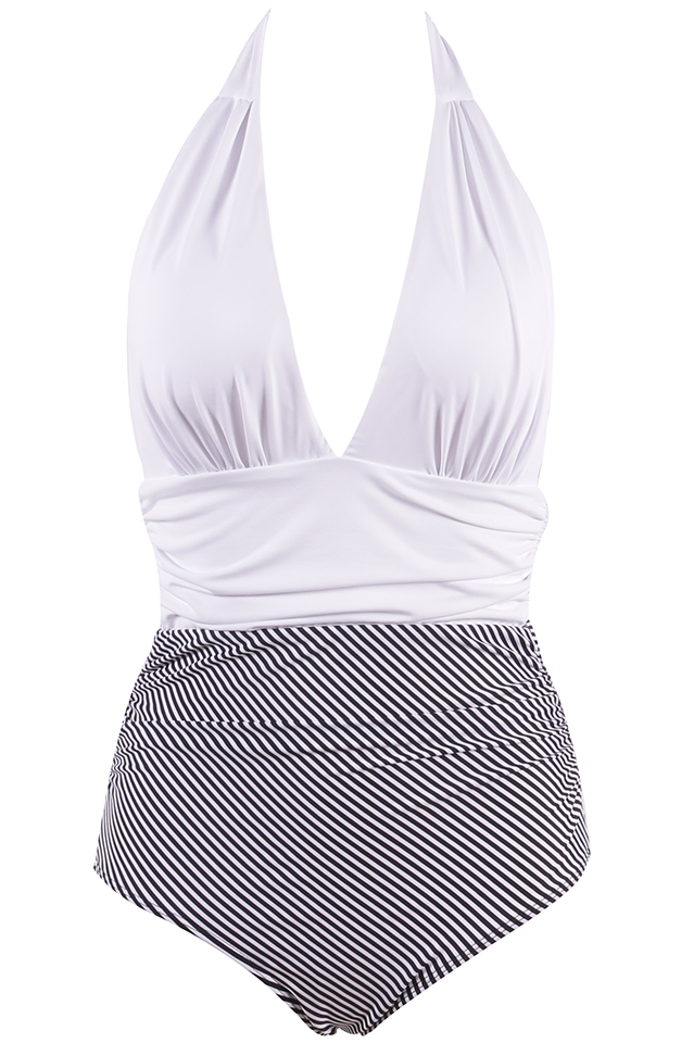 High Waist Bathing Suit S~2XL - Dress In Beauty