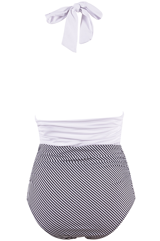 High Waist Bathing Suit S~2XL - Dress In Beauty