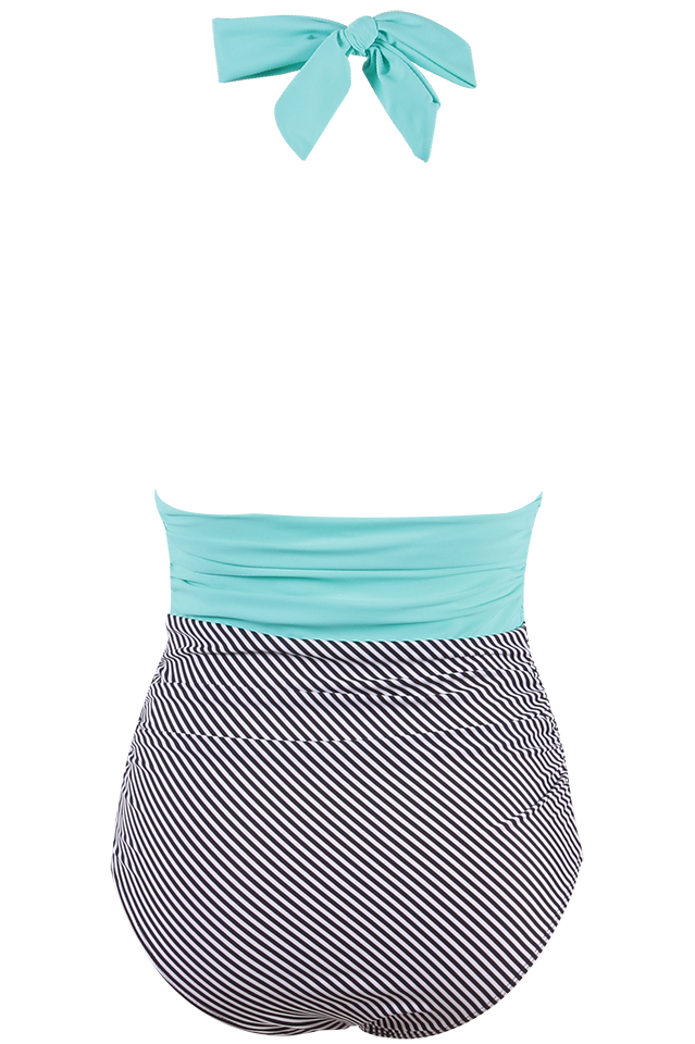 High Waist Bathing Suit S~2XL - Dress In Beauty