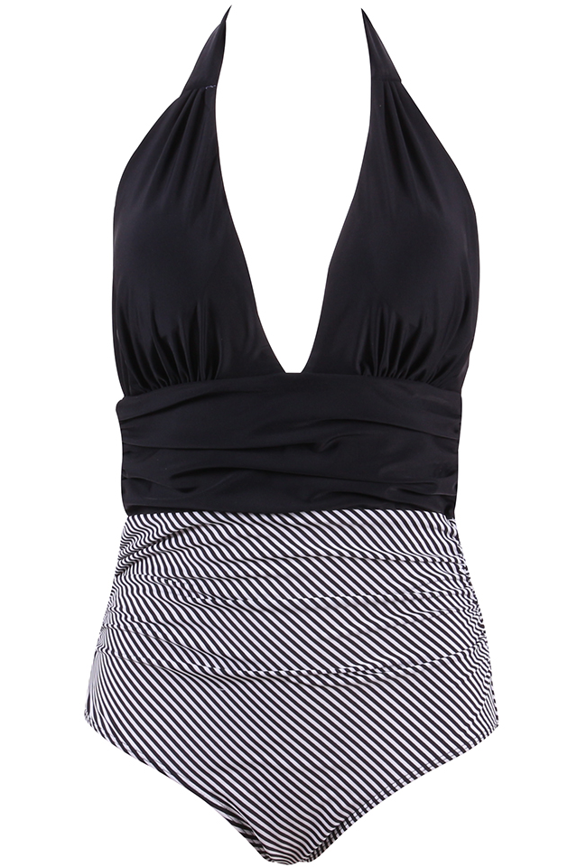 High Waist Bathing Suit S~2XL - Dress In Beauty