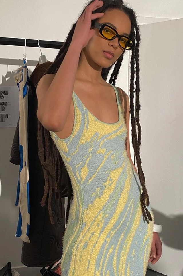 Hockney Midi Dress - Dress In Beauty