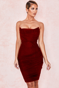 Mesh Strapless Corset Dress - Dress In Beauty