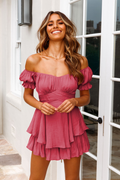 Boho Off Shoulder Romper - Dress In Beauty