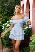 Boho Off Shoulder Romper - Dress In Beauty