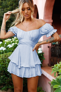 Boho Off Shoulder Romper - Dress In Beauty