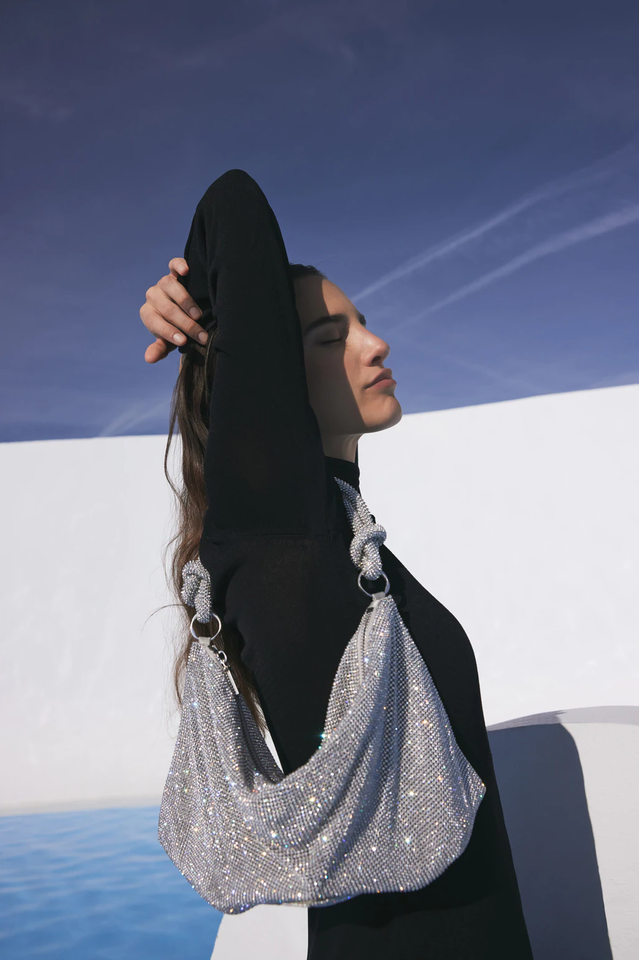 Hera Mini Rhinestone Shoulder Bag | Dress In Beauty