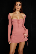 Cutout Halter Mini Dress | Dress In Beauty