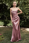 Cinderella Divine Corset Cowl Satin Gown | Dress In Beauty