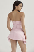 Draped Strapless Corset Dress | Dress In Beauty
