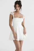 Lace A-Line Mini Dress | Dress In Beauty