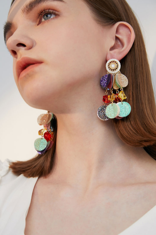 Long Tassel Earrings | Dress In Beauty