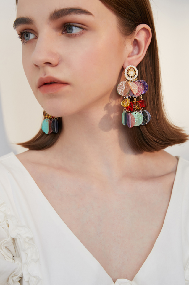 Long Tassel Earrings | Dress In Beauty
