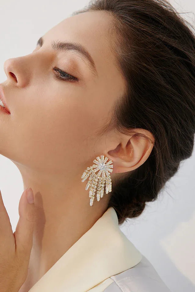Sparkling Baroque Earrings - WEUXS