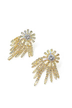 Baroque dangle earrings with cubic zirconia - View 7 | WEUXS