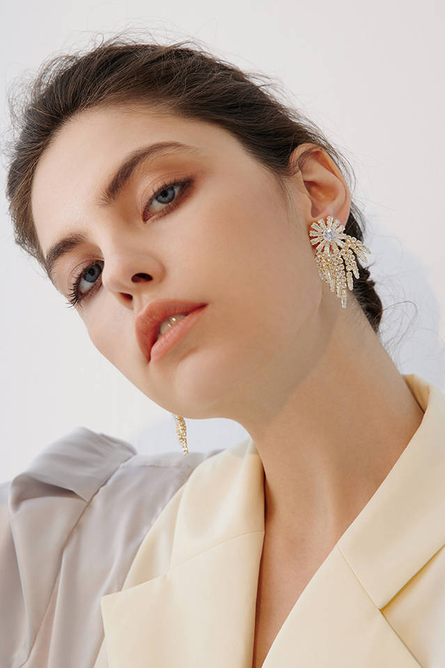 Sparkling Baroque Earrings | Dress In Beauty