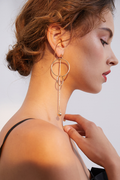 Long Ring Tassel Earrings | Dress In Beauty