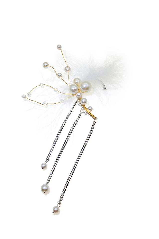 Feather Tassel Earrings | Dress In Beauty