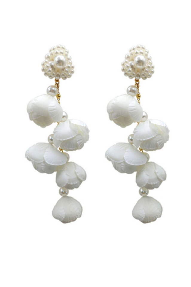 Flower Drop Earrings | Dress In Beauty