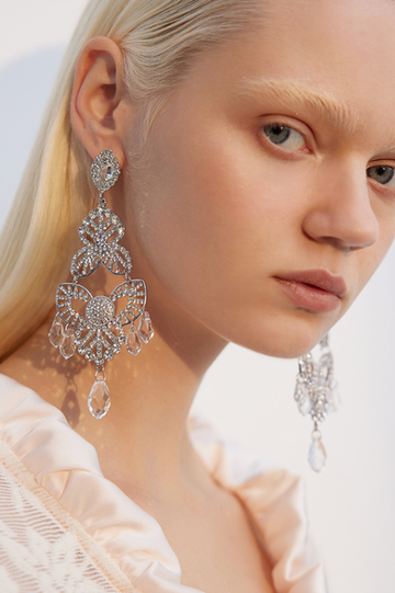 Diamante Statement Earrings | Dress In Beauty