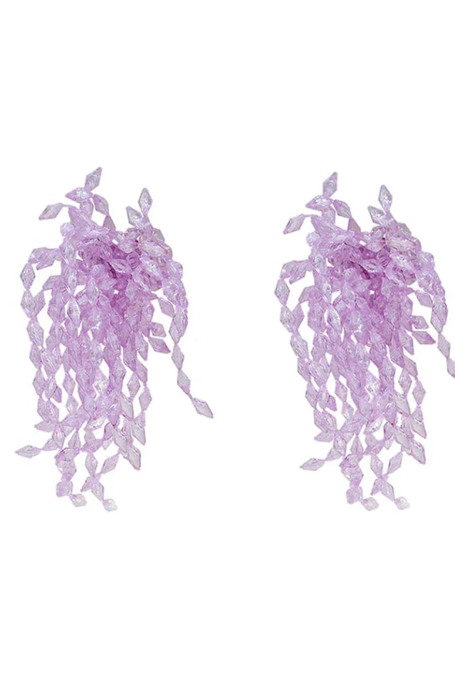 Beaded chandelier earrings - View 11 | WEUXS