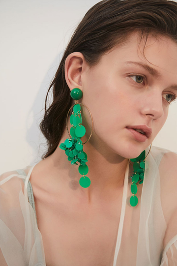 Sequin Tassel Earrings | Dress In Beauty