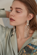 Diamante Statement Earrings | Dress In Beauty