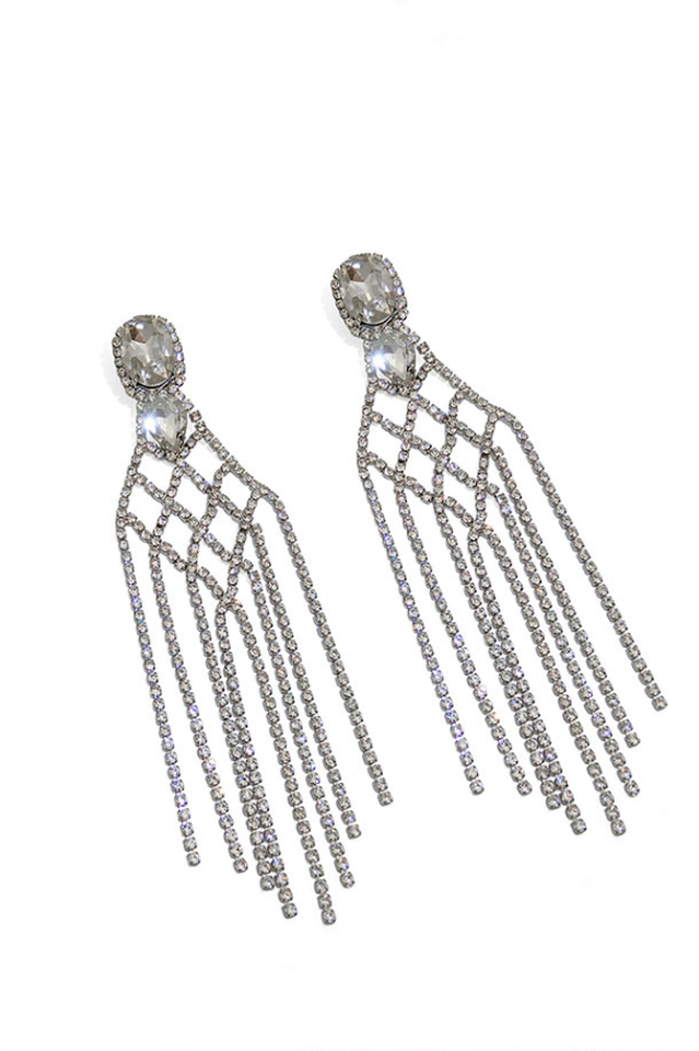 Diamante Statement Earrings | Dress In Beauty