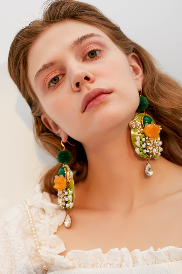 Bohemian Flower Earrings | Dress In Beauty